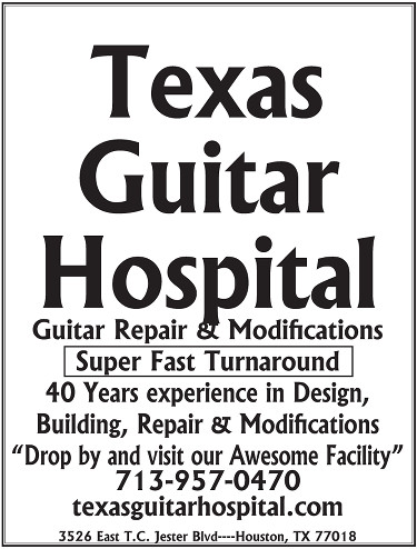 Texas Guitar Hospital 713-957-0497